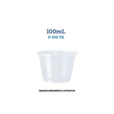 POTE - CRISTALCOPO - TRANSPARENTE 100ml - 100un